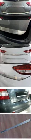 Накладки на дверь багажника Alufrost (кант) Mitsubishi ASX (2010-2012)-2
