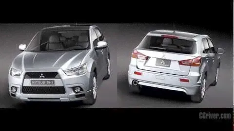 3D Model: Mitsubishi Outlander Sport RVR ASX - CGriver.com