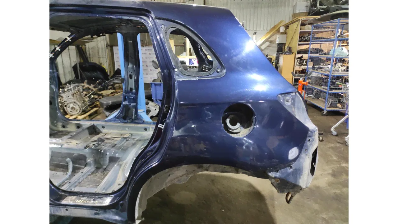 Крыло заднее левое Mitsubishi ASX 5301D541. Есть шпатлевка.-0