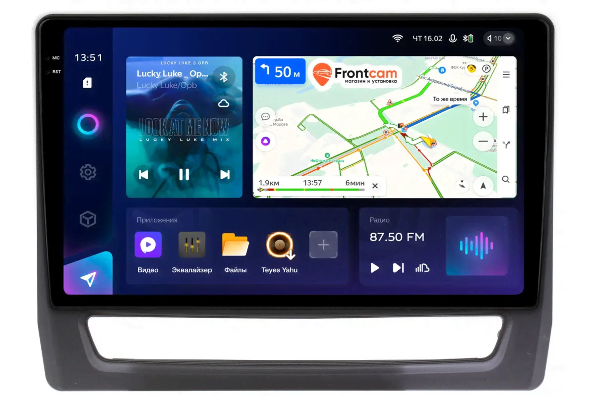 Штатная магнитола Mitsubishi ASX, Outlander Sport (2019-2023) Teyes CC3 2K 10.36 дюймов 3/32 RM-10-1160 на Android 10 (4G-SIM, DSP, QLed)-0