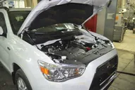 Газовые упоры капота Mitsubishi ASX 2013-