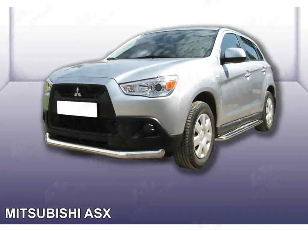 Защита переднего бампера для Mitsubishi ASX (D 57)-0