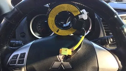 ★★★ ЗАМЕНА ПОД РУЛЕВОГО ШЛЕЙФА"УЛИТКА" № 8619А018 LANCER X ★★★