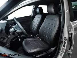 Чехлы на сиденья Mitsubishi ASX 2010- | экокожа, Seintex