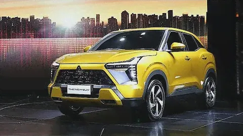 Новый доступный кроссовер Mitsubishi XFC 2024. Преемник ASX.