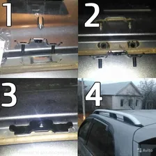 Рейлинги на крышу чёрные продольные (Erkul) для Mitsubishi ASX 2010-2019