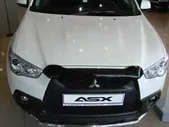 Дефлектор капота Mitsubishi ASX 2010-2012 (короткий), SIM