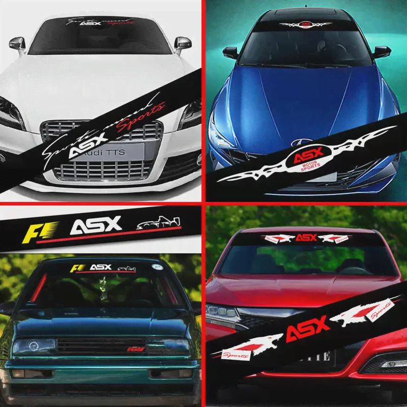 🛍 Наклейка на лобовое стекло для Mitsubishi ASX