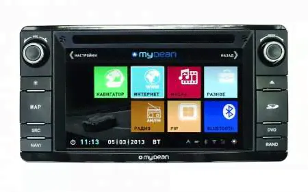 Штатная автомагнитола (Головное устройство) MyDean 3230 для автомобилей Mitsubishi Outlander (2012-), ASX (2013-), Lancer X (2013-) без штатного усилителя-0