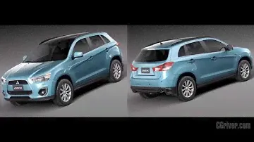 3D Model: Mitsubishi ASX 2011 - CGriver.com
