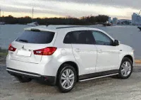 Mitsubishi ASX 2010-2013-2015 Защита заднего бампера d57 Rival