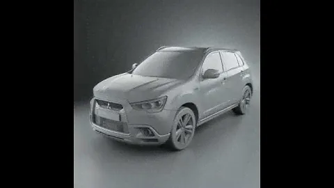 3D Model of Mitsubishi ASX 2011 Review