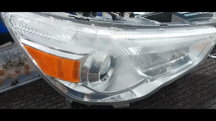 Mitsubishi ASX замена линз и полировка стекол