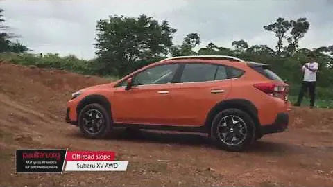 QUICK LOOK: 2018 Subaru XV vs Honda HR-V vs Mitsubishi ASX vs off-road slope