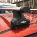 Багажник на крышу Inter для Mitsubishi ASX 2010-2020 в штатные места, аэродинамические дуги