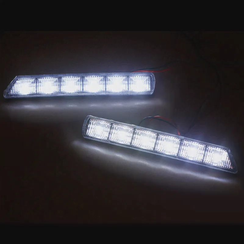 🛍 K-Car дневные ходовые огни Светодиодные ДХО лампы для Mitsubishi Outlander Sport RVR ASX 2010 2011 2012-0