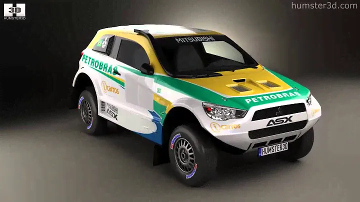 Mitsubishi ASX Dakar Racing 2016 3D model by 3DModels.org