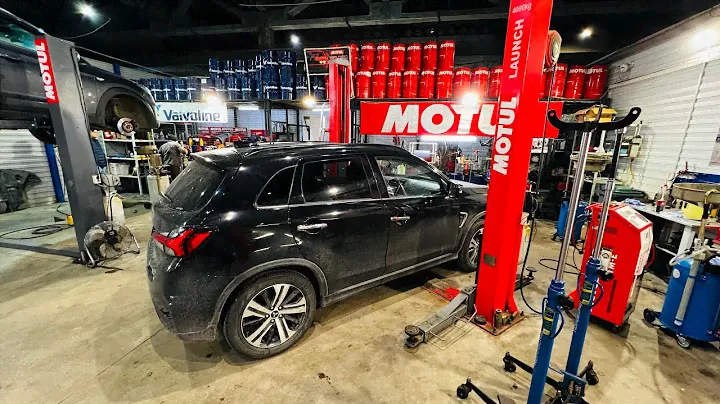 Замена масла в вариаторе Mitsubishi ASX Jatco Jf016e