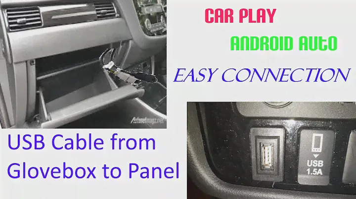 Установка USB-портов для приборной панели автомобильного плеера в Mitsubishi Outlander