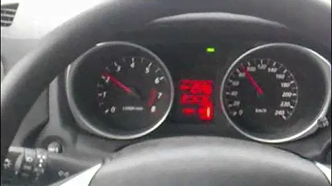 Mitsubishi ASX с МТ, работа круиз-контроля