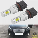 🛍 Светодиодные лампы P13W для Subaru XV Levorg Forester Outback WRX STI Impreza BRZ Pajero sport 3 ASX светодиодный дневные светодиодные противотуманные фары DRL