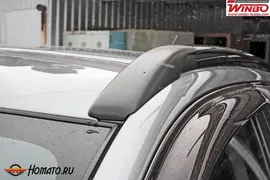 Рейлинги OEM-style на Mitsubishi ASX 2010+/2013+/2018+ | черные