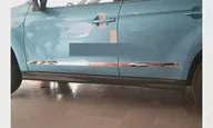 Хром молдинги на двери Mitsubishi ASX 2013-, нержавейка