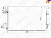 Радиатор кондиционера MITSUBISHI LANCER/OUTLANDER 07-/ASX 10- DENSO