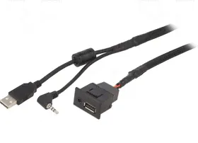 44-1202-001, Адаптер USB / AUX; Mitsubishi; Mitsubishi ASX 2010- 2019