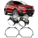 Линзы для фар Mitsubishi ASX [2010-2016] для замены на светодиодные Би-ЛЕД модули