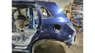 Крыло заднее левое Mitsubishi ASX 5301D541. Есть шпатлевка.