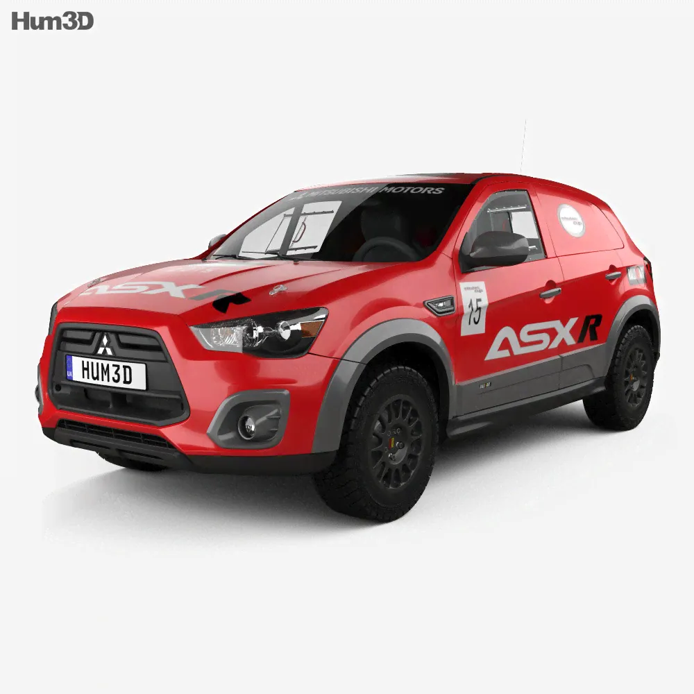 Mitsubishi ASX R 2016 3D model-0