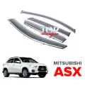 Дефлекторы на окна CHROME Line на Mitsubishi ASX-0