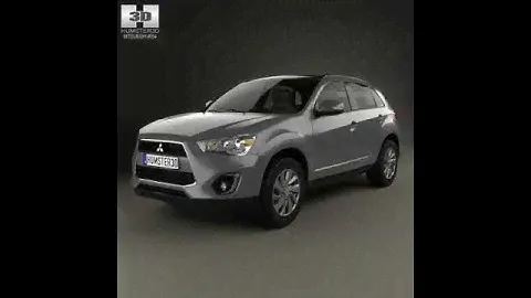 3D Model Mitsubishi ASX RVR 2013 at 3DExport.com