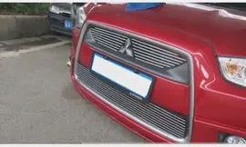 Решетки радиатора Mitsubishi ASX 2010-2013, горизонтальные ламели